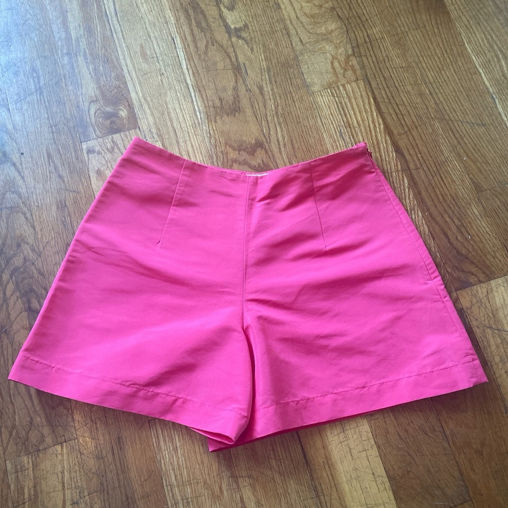 Moncler hot pink shorts